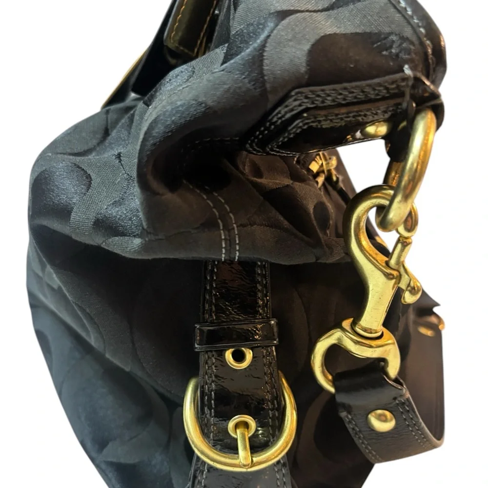Coach Madison Op Art Sabrina Satchel Bag w/3 hang tags - Picture 4 of 11